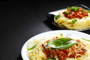photodune 4874661 spaghetti bolognese with basil m 300x200 Spaghetti bolognese with basil