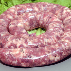 Saucisse de porc grosse